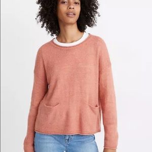 MADEWELL S Small Chelsea Pocket Pullover Sweater